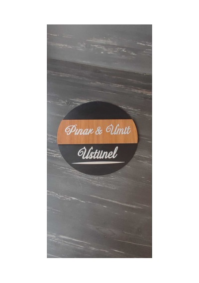 Kapı Süsü İsme Özel 30 Cm Diğer
