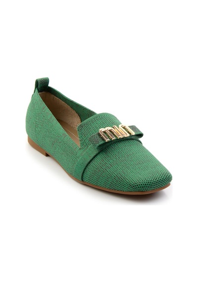 Bambi Yeşil Kadın Loafer Ayakkabı K01327020382 Yeşil