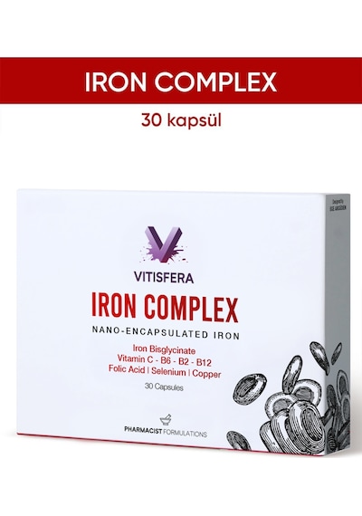 Vitisfera Iron Complex 30 Kapsül