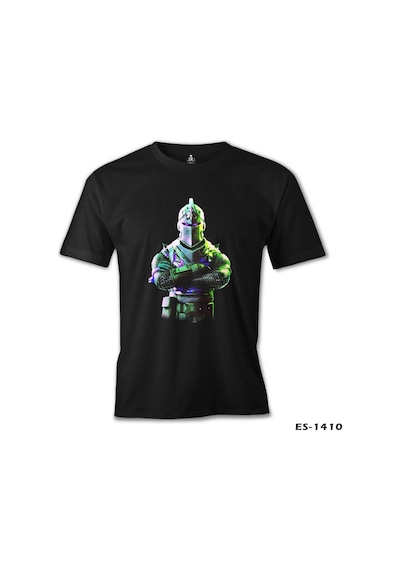 Fortnite - Chevalier 2 Siyah Erkek Tshirt