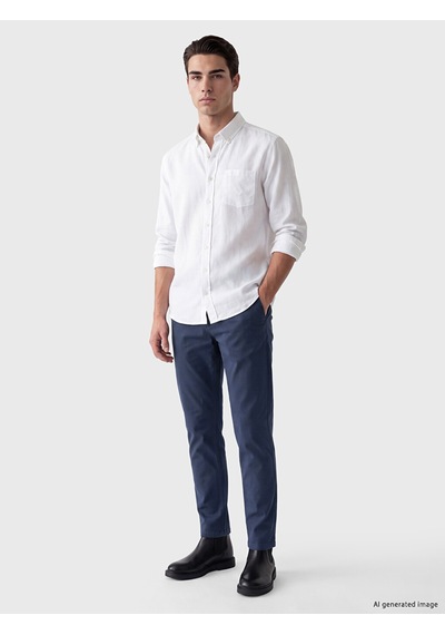 Lcwaıkıkı Classic İndigo Slim Fit Erkek Chino Pantolon