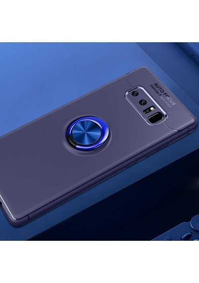 Samsung Galaxy Uyumlu Note 8 Kılıf Yüzüklü Kamera Korumalı Range Silikon Kılıf