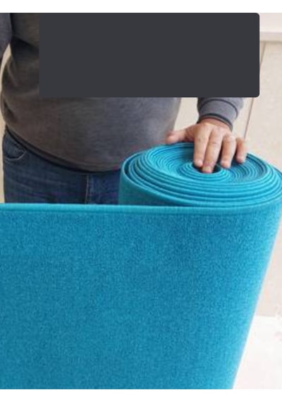 Turkuaz Kalın Yolluk, Kaydırmaz Tabanlı Dayanıklı Yolluk, 1x5 Metre