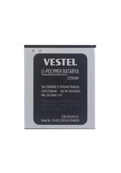 Vestel Uyumlu Venüs V3 5010 Batarya Pil