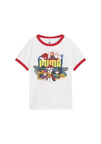 Puma Puma X Paw Patrol Ringer Erkek Çocuk Beyaz Koşu Tişört 28637