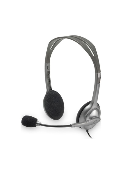 Logitech 981-000271 H110 Mikrofonlu Headset Gri