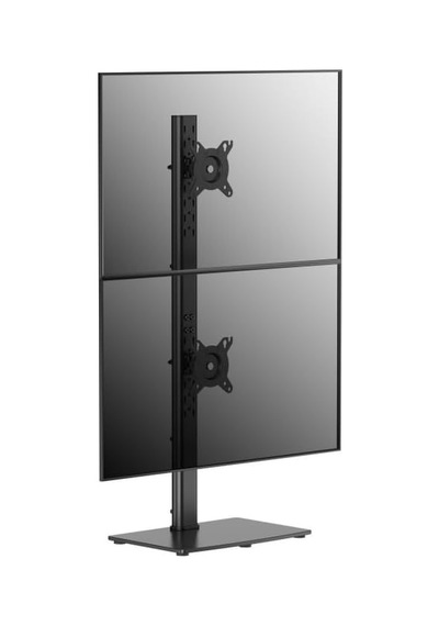 Dıgıtus 17 -34 Dikey İkili Monitör Standı 12kg X 2 Taşıma Kapasitesi Vesa 75x75 / 100x100 Altın
