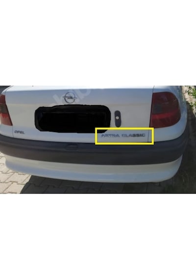 Astra Classic Bagaj Yazısı