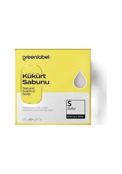 Greenlabel Doğal Kükürt Sabunu 120 G