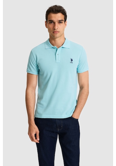 U.S. Polo Assn. U.s. Polo Assn. Erkek Aqua Tişört Basic 50322304-vr007