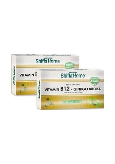 Shiffa Home Vitamin B12 Ginko Biloba Tablet 150 Mg 28 Tablet