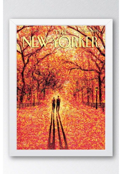 The New Yorker Çerçeveli Tablo November 9 2009