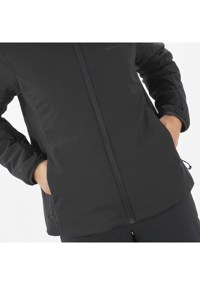 Salomon Mountaın Flex Jckt Hood W 27412 Siyah