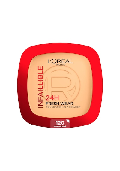 Infaillible 24h Fresh Wear Pudra Fondöten 120 Vanilla Çok Renkli