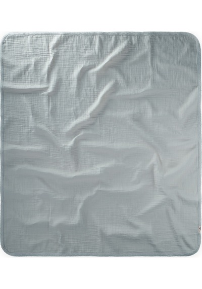 Cigit Dantel İşlemeli Tekkat Müslin Battaniye 100x100 CM +/- 3 CM Mint Yeşili