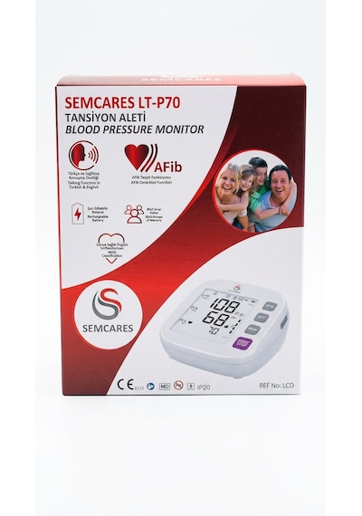 Semcares Lt-p70 Türkçe Konuşan Koldan Tansiyon Aleti