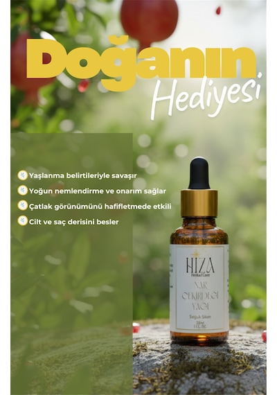 Hiza Herbal Care Doğal Nar Çekirdeği Yağı 30 ML