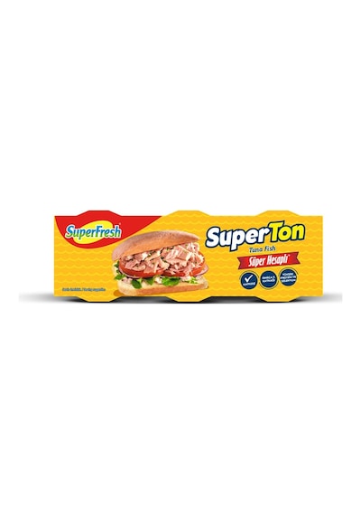 Superfresh Superton Ton Ayçiçekyağlı 75 Gr X 9 Adet