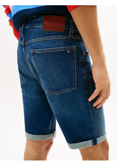 Tommy Hilfiger Ronnıe Short Bj8155 Erkek Mavi Şort - Dm0dm22980