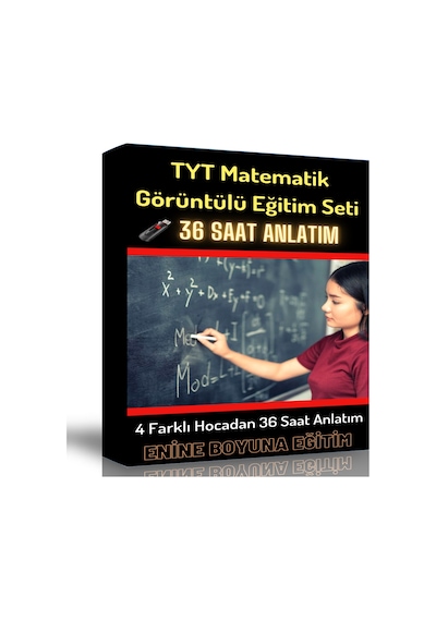 Tyt Matematik Görüntülü Eğitim Seti (36 Saat Anlatım)