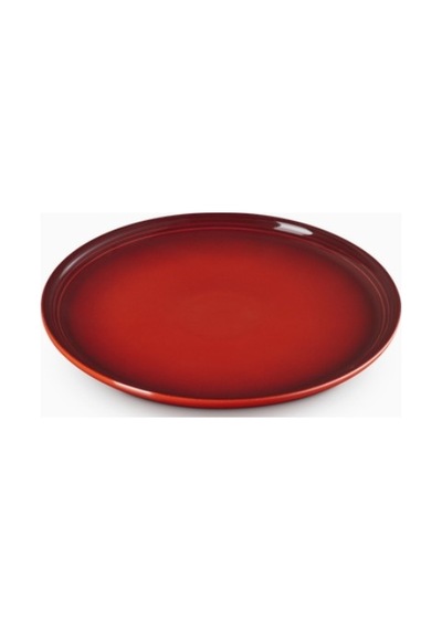 Le Creuset Coupe Kahvaltı Tabağı Modern Seramik Tasarım 22 Cm Kırmızı