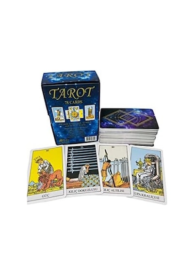 Tarot Kart Seti 78 Kartlı Sadece Kart,