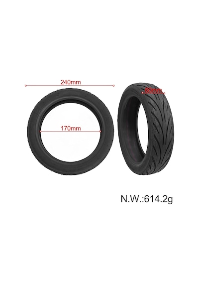 Ninebot Zt3 / Zt3 Pro Uyumlu 70/60-7.5 Tubeless Dış Lastik 11 İnç Off-road Muadil
