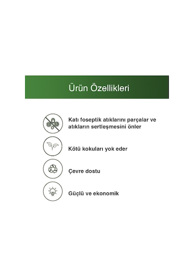 Biowave Foseptik Tanklar Koku ve Atık Giderici - 1 Litre