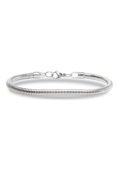 Moncuk Design Spiral Örgü Çelik Zincir Bileklik 6mm 3351czb2d9 Sarı