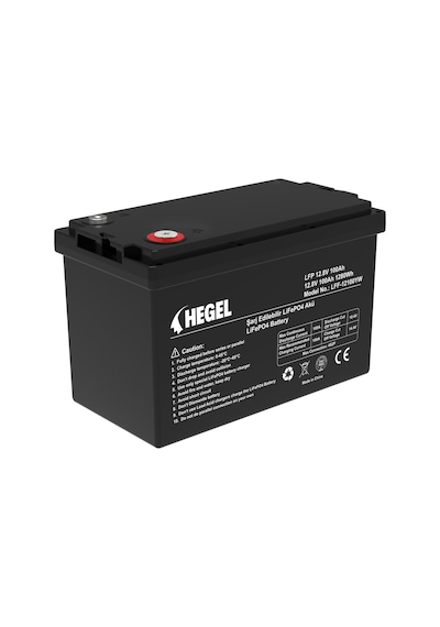 Hegel Lifepo4 Lityum Akü 100ah 12.8v