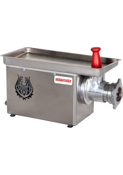 Makchef Et Kıyma Makinesi 12 No 0,55 Kw Güçlü Pratik, Profesyonel Gri - Gümüş