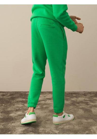 Xint Yeşil Regular Fit Pamuklu Sweat Pantolon 380149