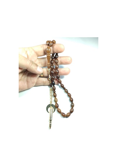 İskeçe Exclusive Kurşun Figürlü Gümüş Kaplama Püskül Kombinli Natural Kuka Tesbih 3775 İskeçe Exclusive Kurşun Figürlü Gümüş Kaplama Püskül Kombinli Natural Kuka Tesbih 3775