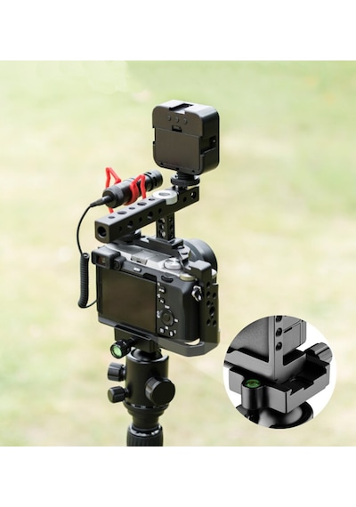 Ayex C24 Cage, Kamera Kafesi Sony A7C Uyumlu (Sony Alpha 7C, ILCE