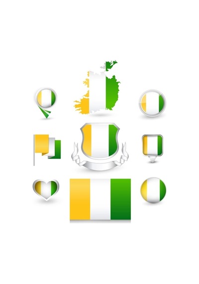 İrlanda Sticker Set