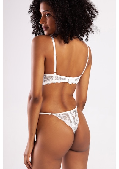 Lenaca Goldy Heavy Push Up Bra, Ekru Renk Konforlu Ve Şık Sütyen Çok Renkli