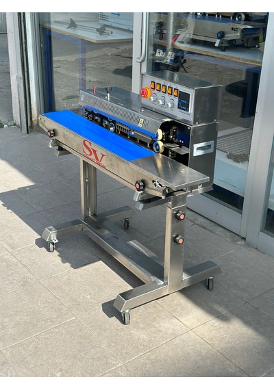 Lavion Frm-980 Gazlı Çerez Cips Gıda Paketleme Makinesi Yapıştırma Makinası Tarih Kodlamalı