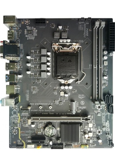 Arktek Alpha Force AK-H510M EG Intel H510 2133/2400/2800MHz 2xDDR4 mATX Anakart