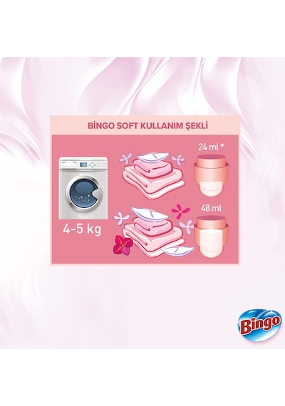 Soft Konsantre Çamaşır Yumuşatıcısı Manolya 1440 Ml X 6 Adet Diğer