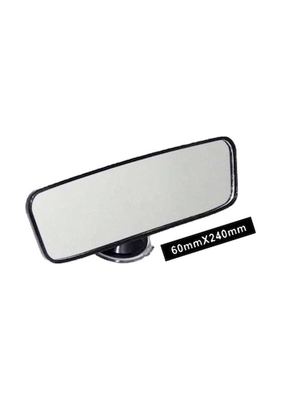 Peugeot 206 İle Uyumlu İç Dikiz Aynası 24 X 6 Cm Vantuzlu