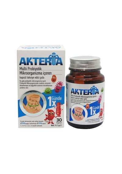 Akteria Multi Probiyotik 30 Kapsül