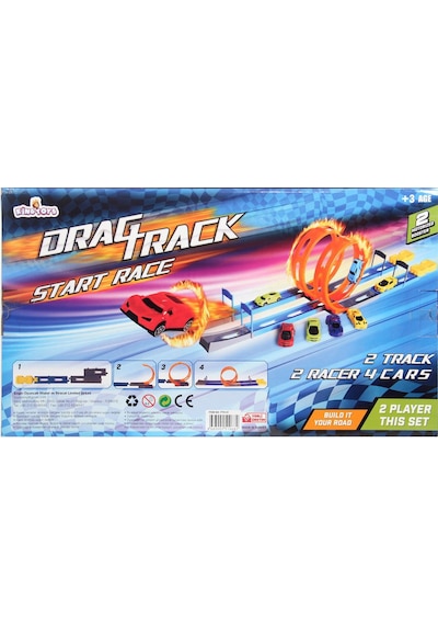 Drag Track Yarış Pisti 18  Parça