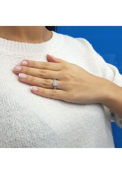 Lova 0,64 Karat Baget Pırlanta Yüzük - 1020391