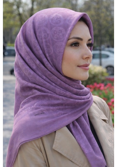 Pierre Cardin Lyocell Naia Rivela Şal 6080200-993 Lila Lila
