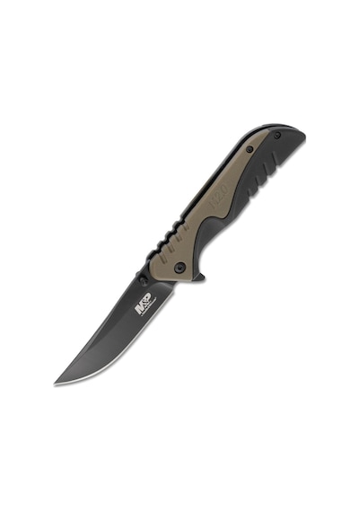 Smith Kamp Wesson M&p M2.0 Flıpper Black Upswept Od Zytel Rubber Handle 1100043 Kahverengi