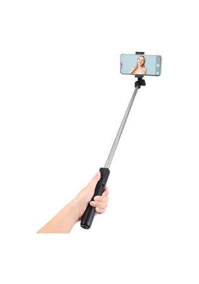 Led Işıklı Fonksiyonel Selfie Çubuğu Tripod + Monopod + Işık