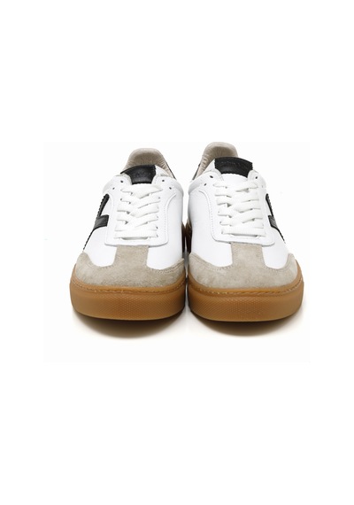 Sneaker Günlük Kadın Mar-25y-192-3030 John May 84-02-01 Beyaz-siyah Beyaz-siyah Beyaz - Siyah