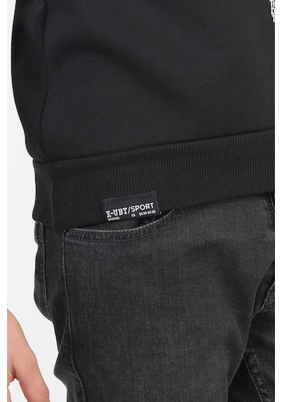 Baskılı Erkek Çocuk Sweatshirt-90879 Siyah