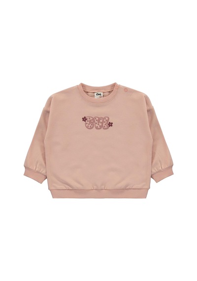 Civil Baby Cvl Baskılı Basic 6-18 Ay Takım - Pembe Pudra Pembesi