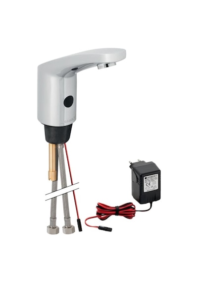 Geberit 116.145.21.1 Type185 Çift Su Girişli Elektrikli Fotoselli Lavabo Bataryası